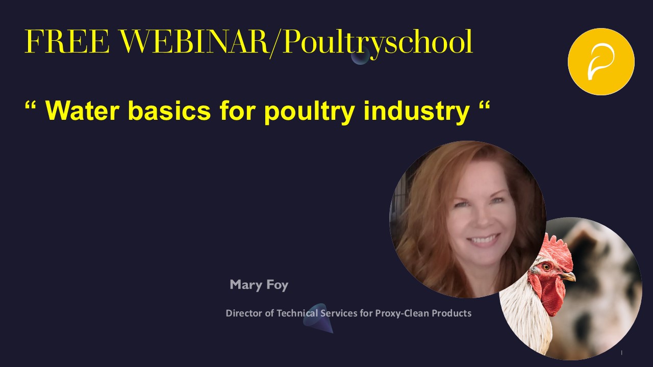 Water Basics For Poultry Industry - Mary Foy