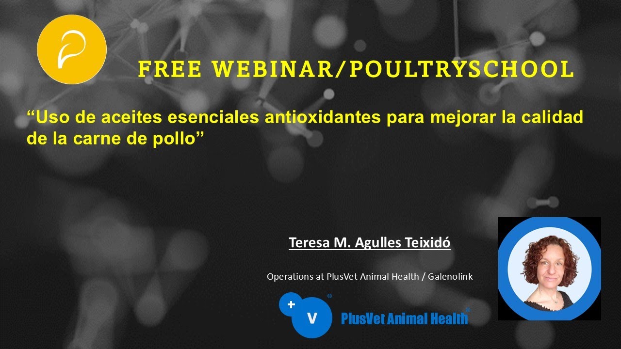 Aceites Esenciales Antioxidantes para Mejorar la Calidad de la Carne de Pollo - Teresa Agulles